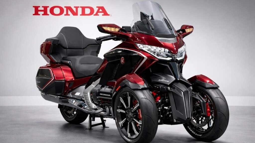 Honda Gold Wing Trike 2026: lujo sobre tres ruedas, comodidad suprema y potencia confiable